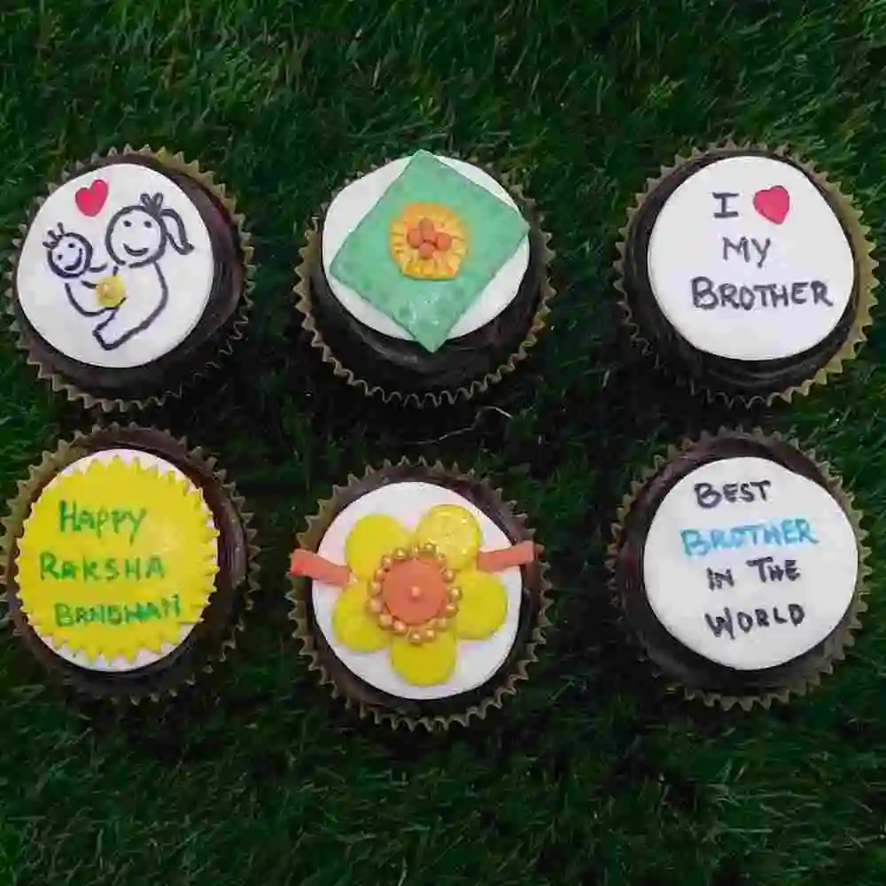 Raksha Bandhan Cupcakes for Best Bro